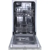 Heinner HDW-BIM45510E++ Lave-vaisselle encastrable 45 cm, 10 couverts, 5 programmes, AquaStop