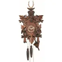 Engstler - 533_Q - Coucou - Quartz - Noyer - 38 cm