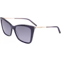 Carolina Herrera HER 0180/S Bleu or 57/17/145 Lunettes de soleil pour femmes