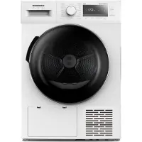 Heinner HHPD-M9G3 Sèche-linge avec pompe à chaleur 9 kg,tactile LED, fonction anti-froissage, blanc