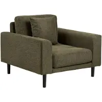 Ebuy24 Cora fauteuil vert olive.
