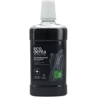 Ecodenta Bain de bouche au charbon noir blanchissant 500 ml