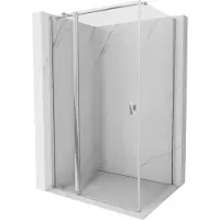 Mexen Mist T cabine de douche battante 70 x 85 cm, transparent, chrome - 8A4T-070-085-01-00