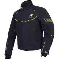 Rukka Veste textile pour moto Armagate, noir/jaune, 46