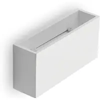 LINDBY Applique Murale , Mavora, dimmable, Blanc, Salon / séjour, Plâtre / argile, Moderne