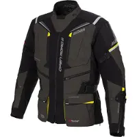 Büse Veste textile Open Road III Gris/Jaune 52 hommes