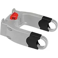 Klickfix kit d'écartement E 25mm pour adaptateur de guidon, noir, AS