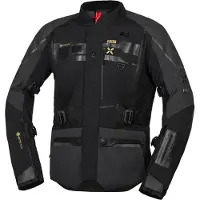 IXS Venture-GTX 1.0, veste textile Gore-Tex ,Noir/Gris Foncé ,XL
