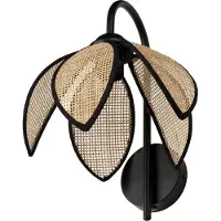 Osram Decor Rotin Lotus Wall E27 Brown