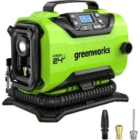 Greenworks Compresseur samochodowy 24V minikompresor G24IN