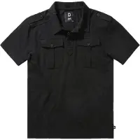 Brandit Jon Short Sleeve Polo Noir 5XL Homme