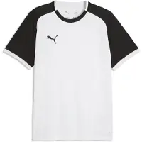 Puma T-Shirt fonctionnel 'TeamLiga26 Matchday' noir / blanc