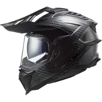 LS2 MX701 C Explorer Brillant Carbon Casque d'Aventure Taille 3XL