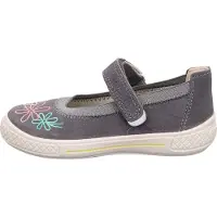 Superfit Ballerines 'Ballerina Mädchen 1-000095 2500 Echtleder in grau' gris