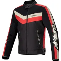 Alpinestars Veste T-DYNO AIR, (noir/rouge/beige, taille 4XL)