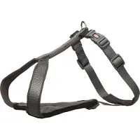 Trixie Premium Y-Geschirr - graphite - 95-120 cm/25 mm
