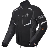 Rukka Ventu-R Black Grey Waterproof Motorcycle Textile Jacket Taille 60