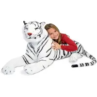 Melissa & Doug Melissa Doug - Peluche Tigre Blanc
