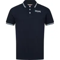 Lonsdale T-Shirt 'Eastleigh' bleu foncé / blanc