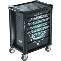 Wera Servante d'atelier 9700 Tool Rebel B785xP709xH1020mm 1000kg 7 tiroirs 78-pièces