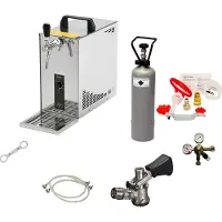Ich-zapfe Tireuse Bière PYGMY 25 35 L/h Refroidisseur Sec Valise Kit Nettoyfiletage mâlee Keyfût