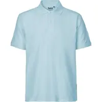 Neutral O20080 | Polo classique homme / 100% coton équitable - Couleur : Light Blue - Taille : XL