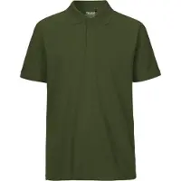 Neutral O20080 | Polo classique homme / 100% coton équitable - Couleur : Military - Taille : M