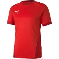 Puma Garçons, T-shirt de sport, teamGOAL 23 Jersey jr-704160 (164), Rouge, 164