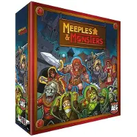 AEG Meeples and Monsters - Jeu de société - ENG Edition