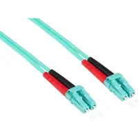 GOOD CONNECTIONS Patchkabel LWL Duplex OM3 (Multimode, 50/125) LC/LC, LSZH, austauschbare Polarität, 5m,