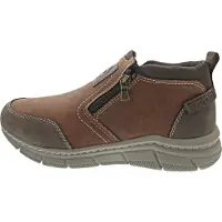 Bugatti , chaussures pour hommes, mocassins marron, style décontracté