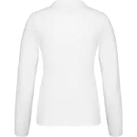 Kariban Polo à manches longues pour femmes de . Piqué de coton