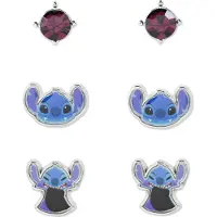 Peershardy Stitch - Scary Stitch - 3 paires de boucles d'oreilles à tige
