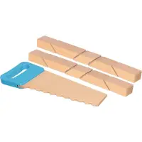 Goki Scie et blocs de construction en bois avec connexion Velcro, 11dlg.