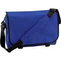Bagbase BG21 | Sac à bandoulière Messenger Bag | 38 x 30 x 12 cm - Couleur : Bright Royal - Taille : 38 x 30 x 12 cm
