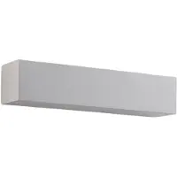 LINDBY Santino - Applique Murale En Plâtre Blanc