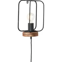 Brilliant Applique Tosh E27 40 W antique/brun