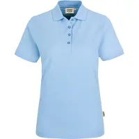 Hakro Femmes HAKRO 110 Regular Fit Polo pour femme bleu glacier, Unicolore