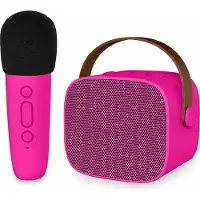 IMoshion Kids Karaoke Set - Enceinte et micro - Hot Pink