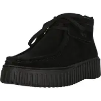 Clarks Bottines à lacets 'Torhill Moss' noir