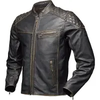 Modeka Veste en cuir Phinix Marron 3XL hommes