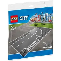 LEGO City 7281 Virage et croisement