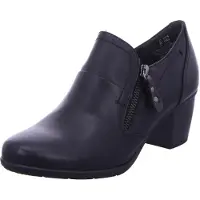 Jana Chaussures plates pour femmes Softline, couleur noire, style décontracté