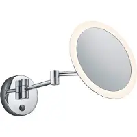 TRIO Miroir cosmétique de salle de bain avec éclairage LED VIEW argenté 282990106