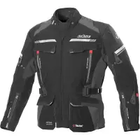 Büse Highland 2 blouson textile moto, noir/gris, short 29