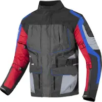 Berik Safari Veste textile de moto imperméable 3 en 1
