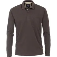 REDMOND Homme Redmond Casual Regular Fit Polo marron, Unicolore