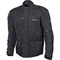 GMS Twister Veste textile pour moto, noir, XL