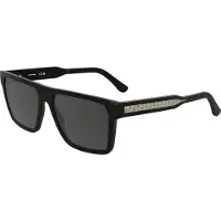 Lacoste Lunettes de soleil L6059S, noires, pour hommes, taille 56/16/150