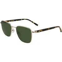 Lacoste Lunettes de soleil L265S N, couleur or clair, pour hommes, dimensions : 53/20/145